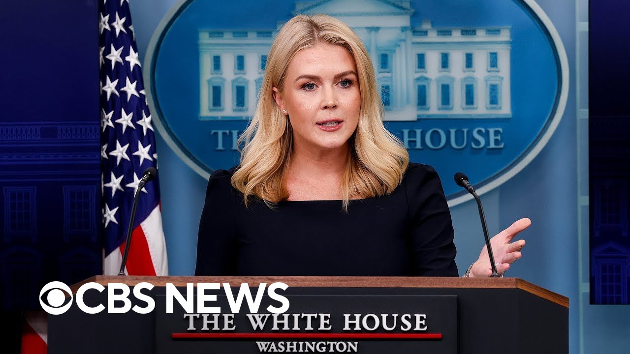 Watch: White House press secretary's comments on mistakenly deported man, El Salvador deportations