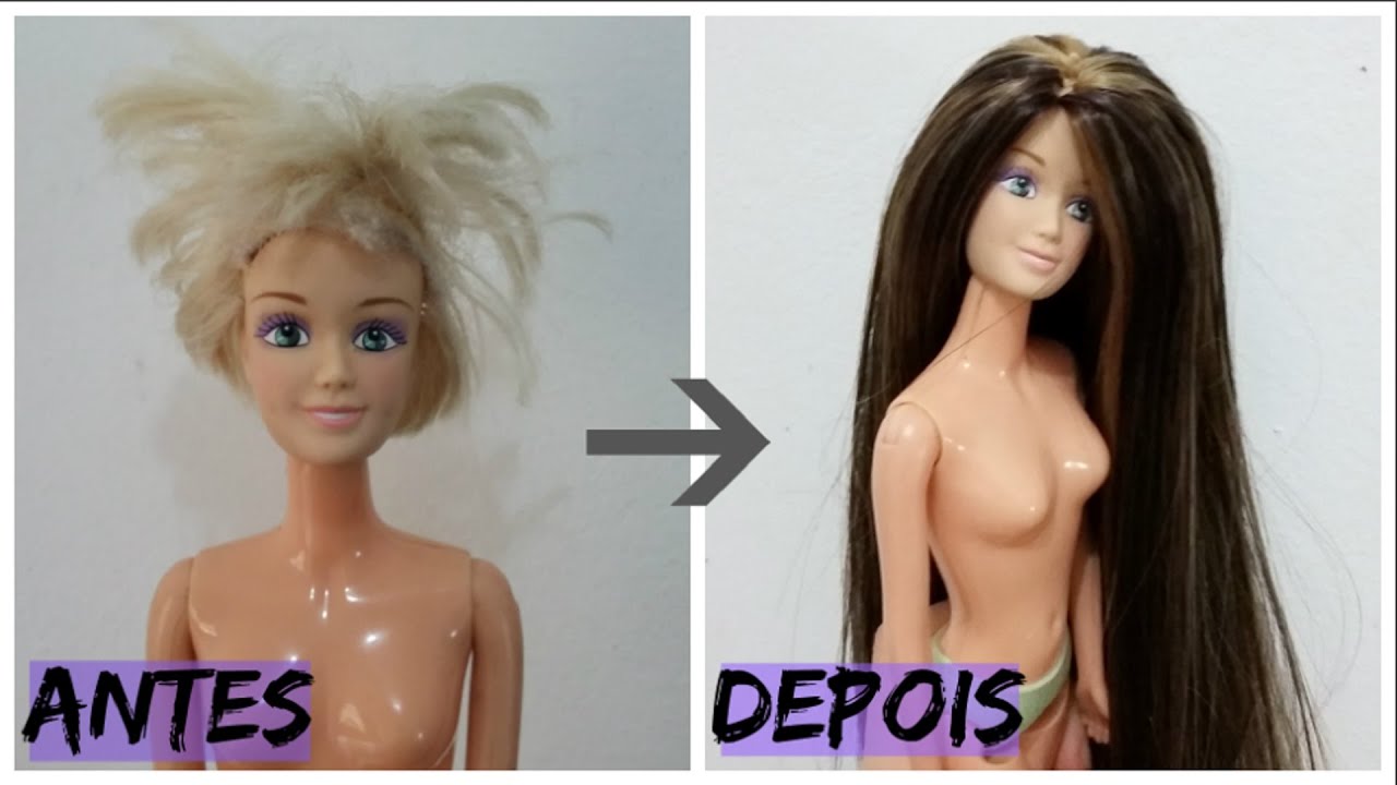 Implante de Cabelo em Bonecas + Fácil (Todos os Detalhes e Segredos do Reroot)