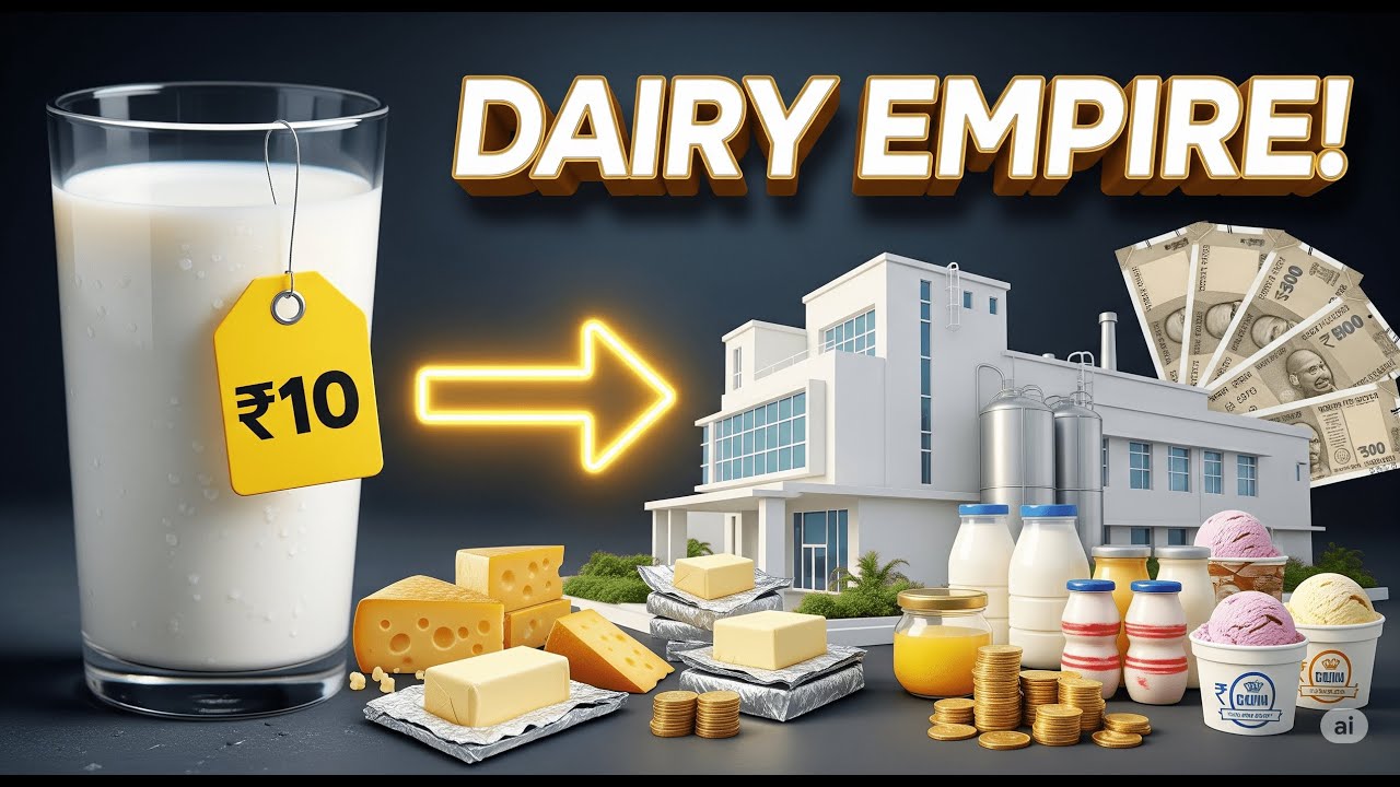 Step by step guide to building a Dairy Empire. How to start a milk business! Milk Empire