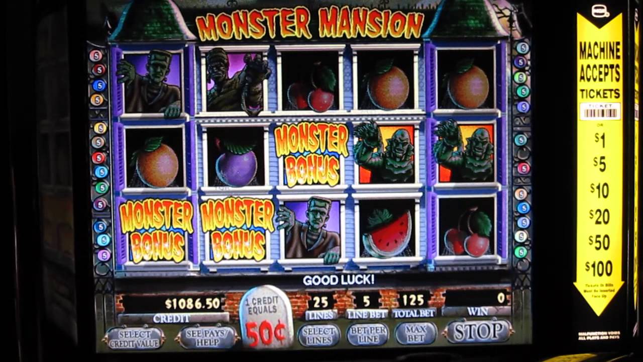 IGT Monster Mansion Slot Machine