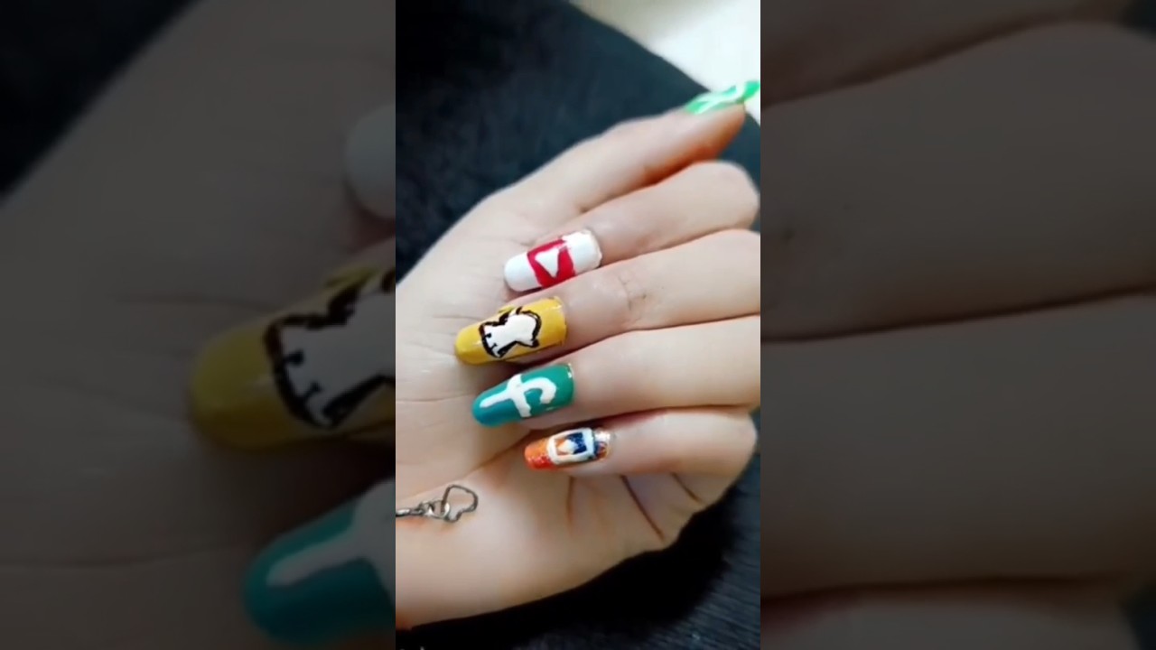 Social App Nail Art must try #arabic #design #diy #heena #mehandi #trending #viral #youtubeshorts