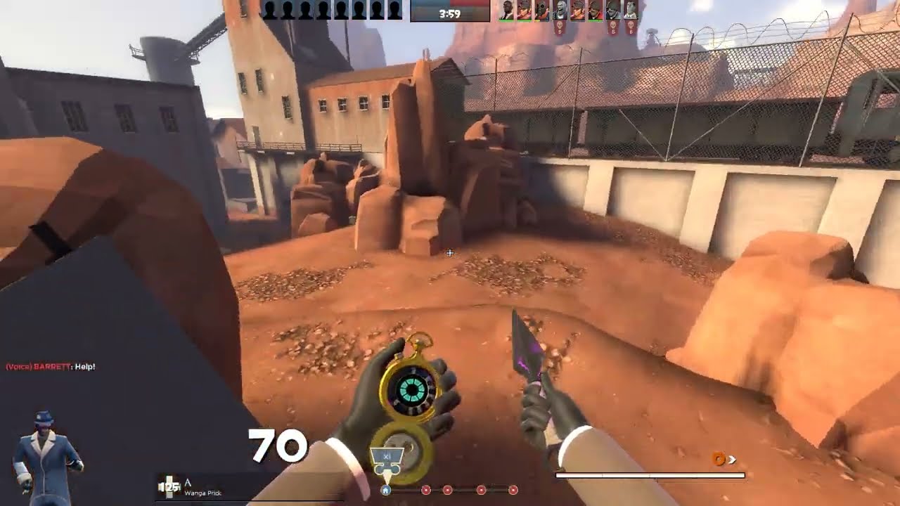 Team Fortress 2 Spy Gameplay