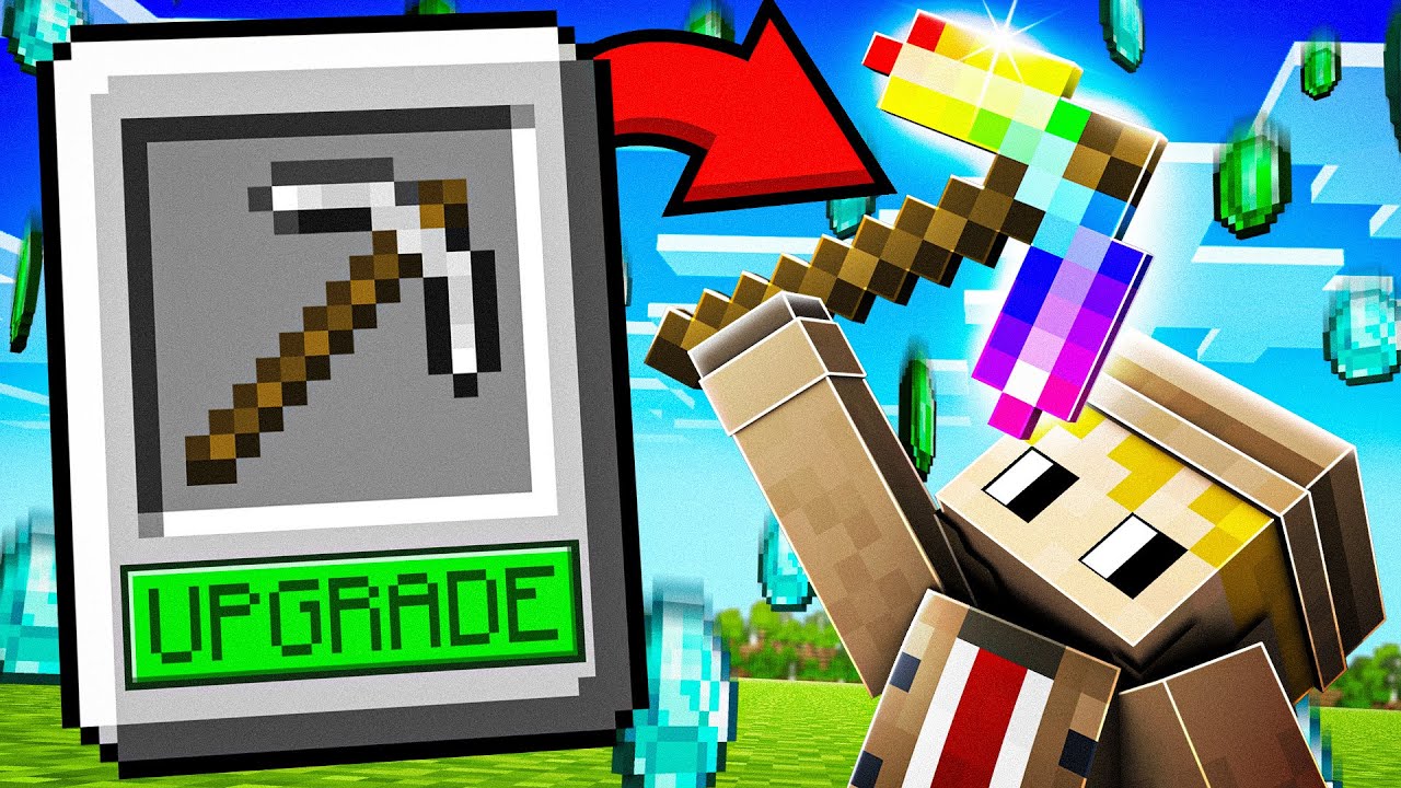 Minecraft, aber ich kann ITEMS upgraden!