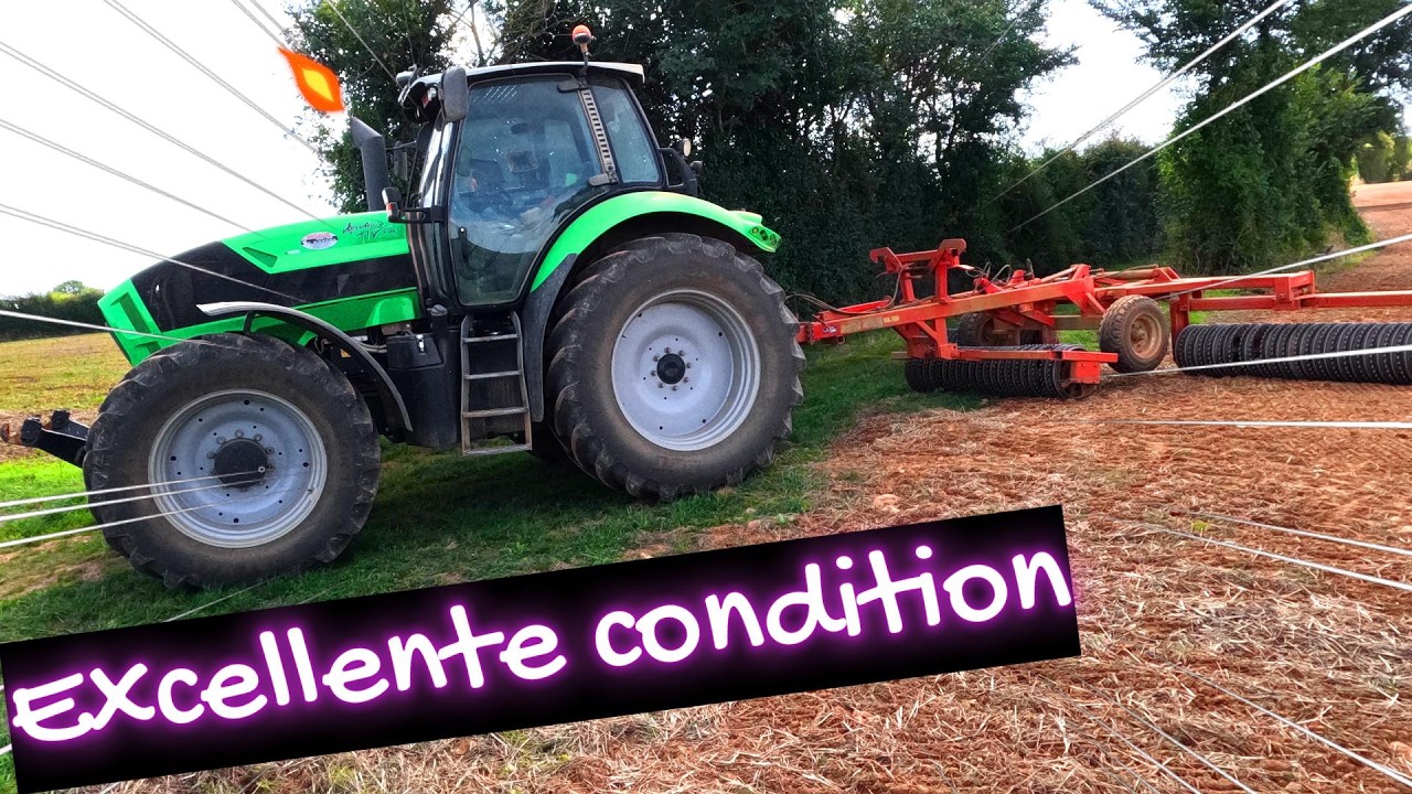 SEMIS et ROULAGE de couverts végétaux - 2025