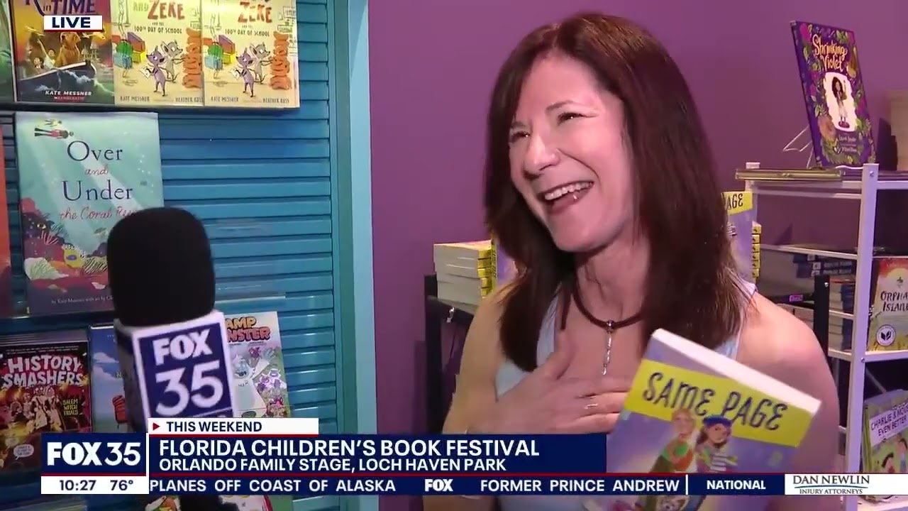 Elly interviewed by Amanda Ruiz on Fox 35 Good Day Orlando