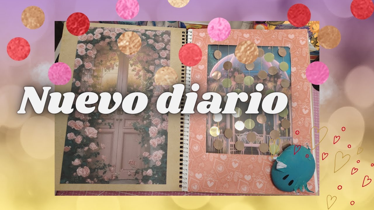 **Comencemos NUEVO DIARIO ** #journalwithme #junkjournal #journaling
