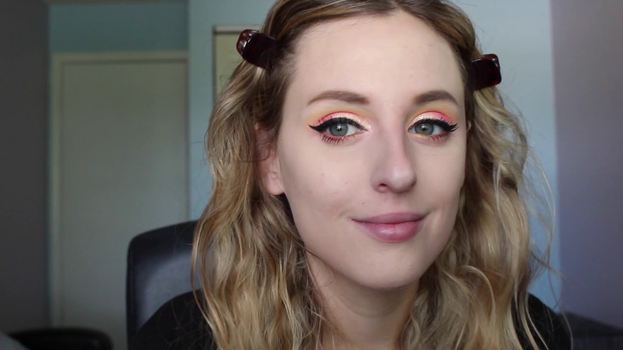 Menagerie Cosmetics Pastel Pup Tutorial - Sunrise Sparkle