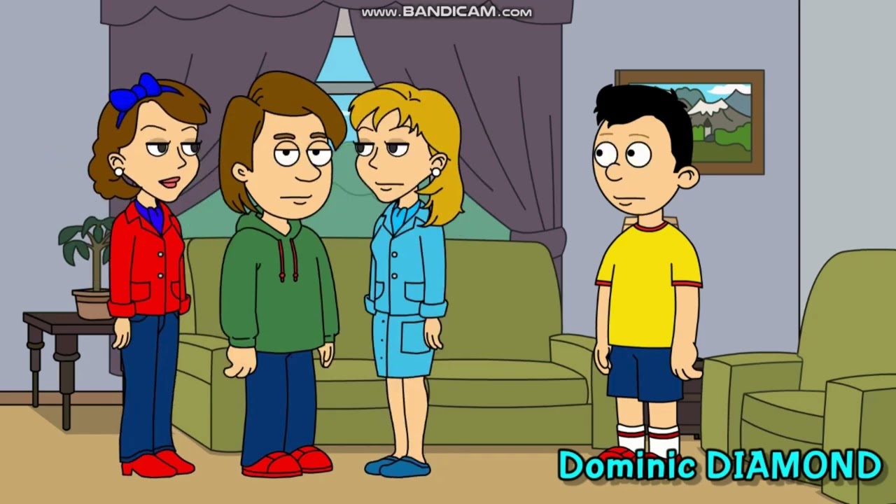 Caillou Get's Grounded Bloopers
