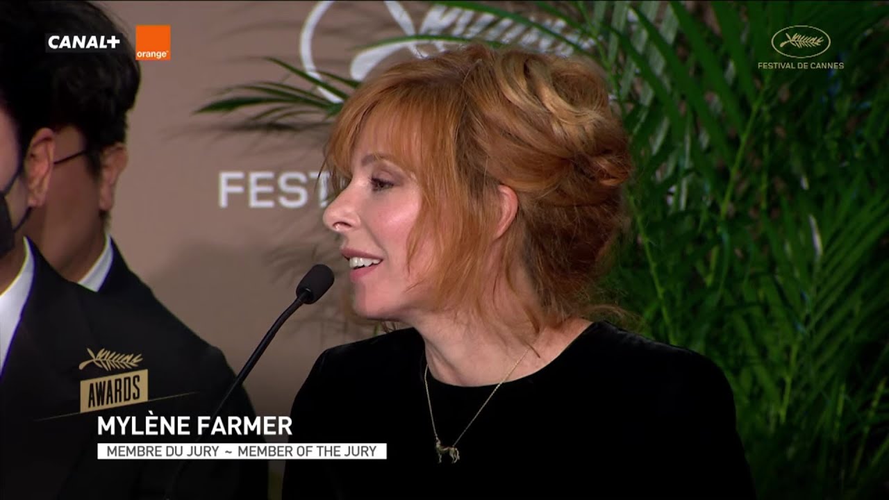 Mylène Farmer - Conférence de presse du Jury pour la Cérémonie de clôture (17/07/2021)