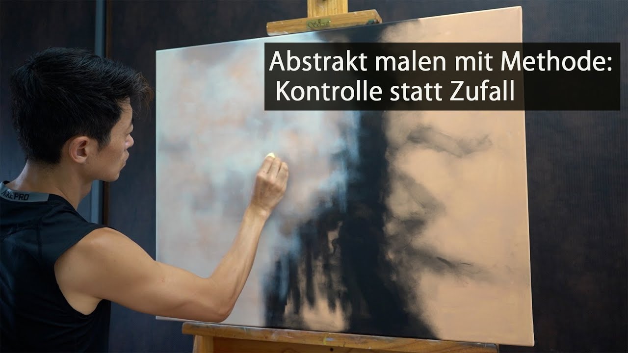 Wie spontane abstrakte Kunst systematisch aufgebaut wird