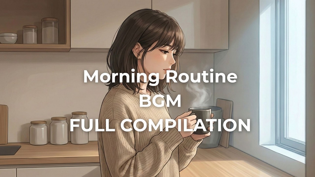 Morning Routine BGM – 40 Minutes of Calm Focus Background Music
