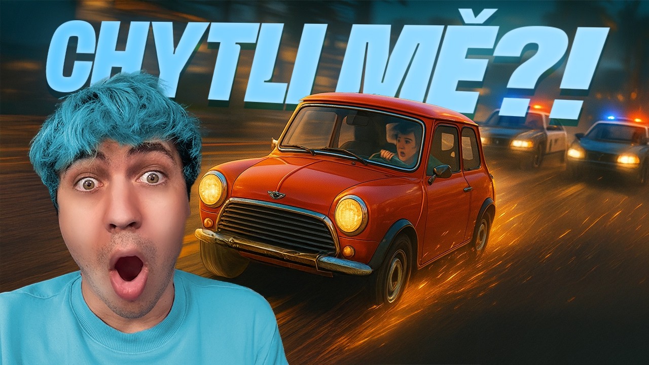 Dokážu ujet TŘEM POLICAJTŮM ?! 😱 |