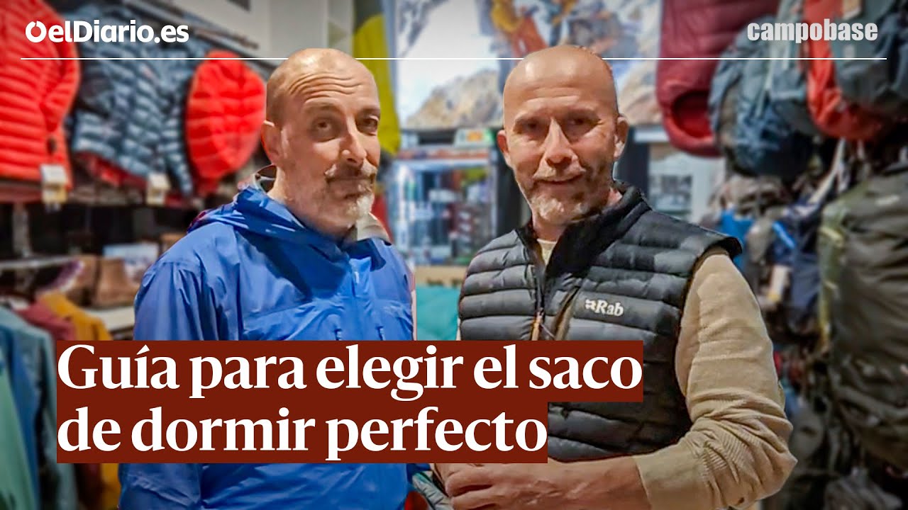 GUÍA para elegir el SACO DE DORMIR perfecto · CAMPOBASE