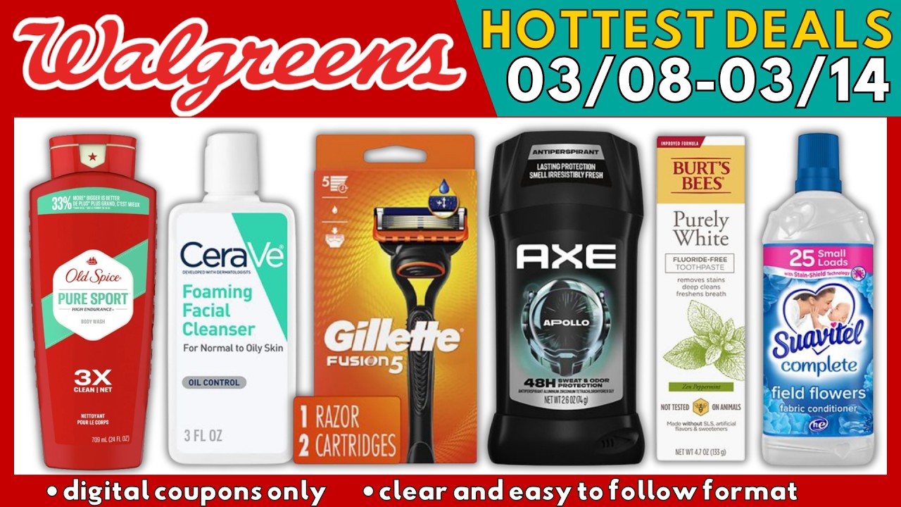 💁🏻‍♀️ Горячие предложения Walgreens на этой неделе 08.03-14.03 | Только цифровые купоны! #купоны