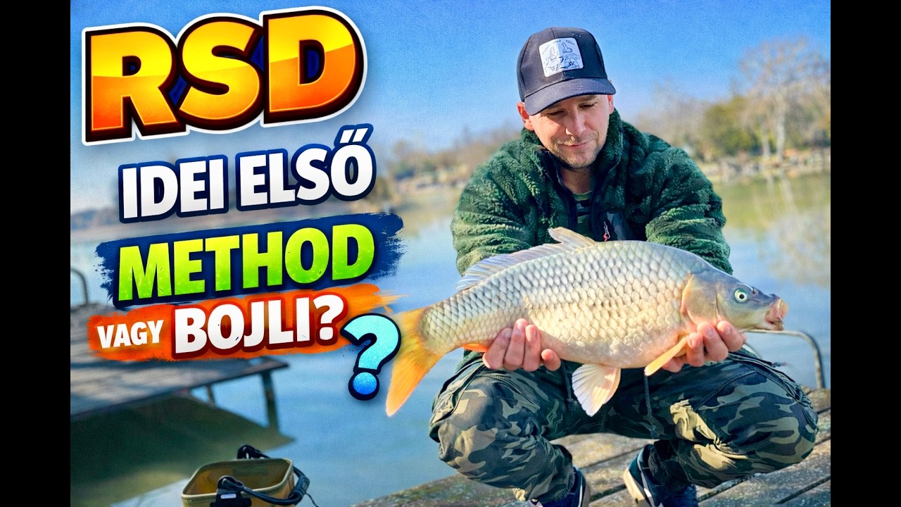 RSD, idei első ponty. Methoddal vagy bojlival?