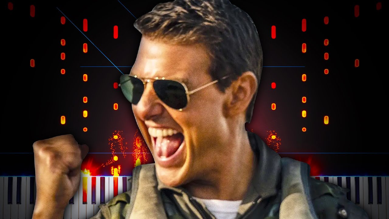 Danger Zone (from Top Gun) - Piano Tutorial
