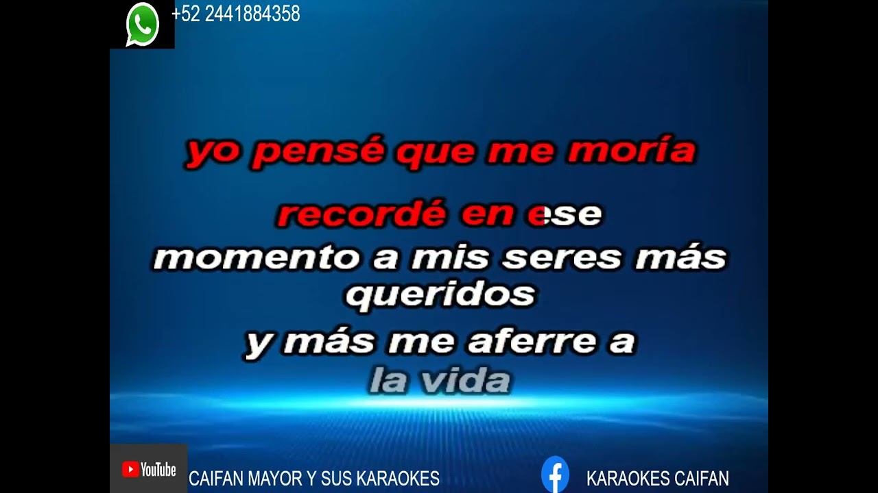 La Tormenta - Los Sonorritmicos KARAOKE