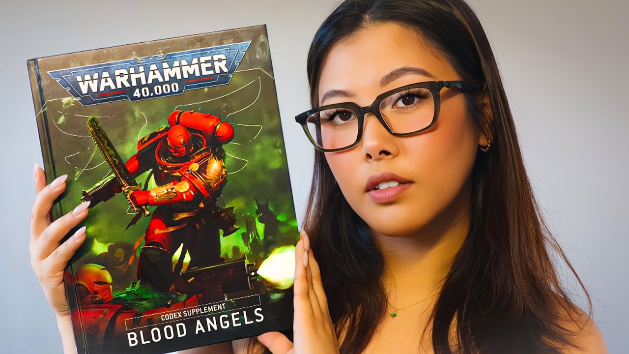 ASMR Warhammer 40k Blood Angels Codex