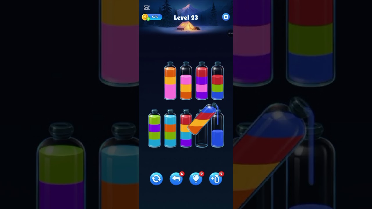 Water Sort Puzzle – Sort Color)