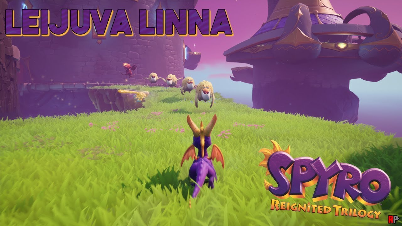 Spyro The Dragon - Leijuva Linna (Läpipeluu)