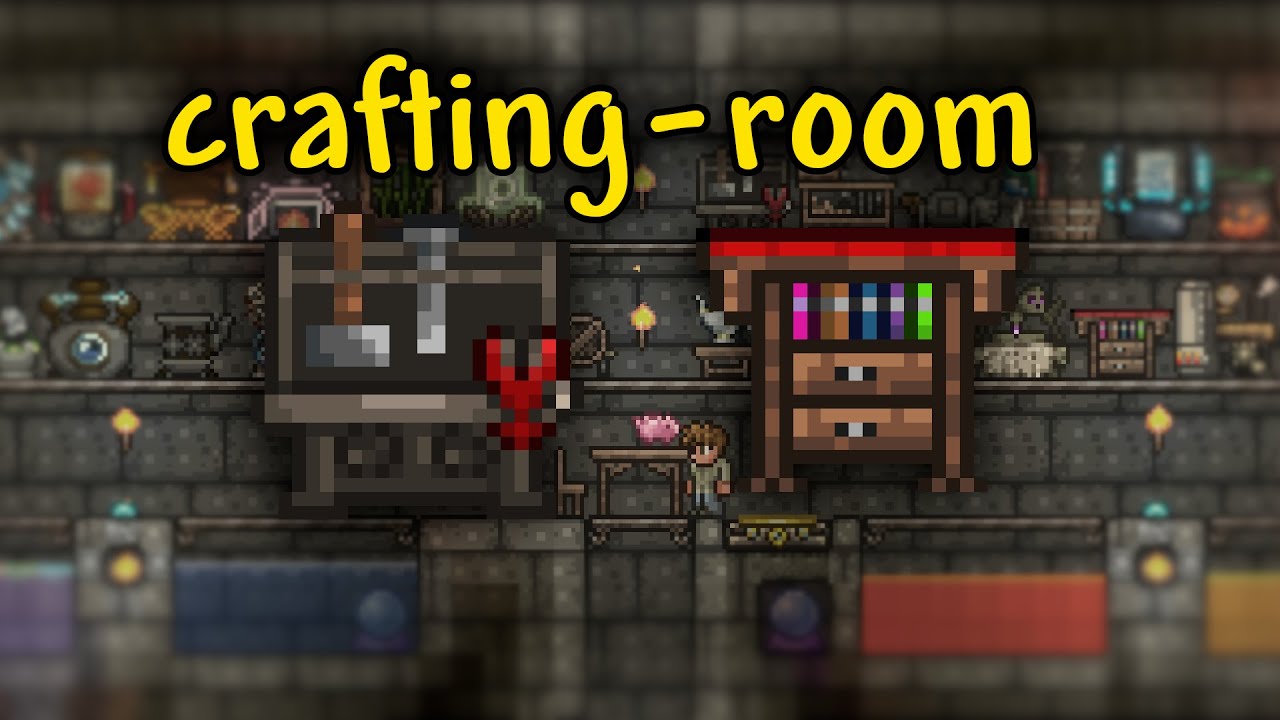 Best Crafting-Room in Terraria