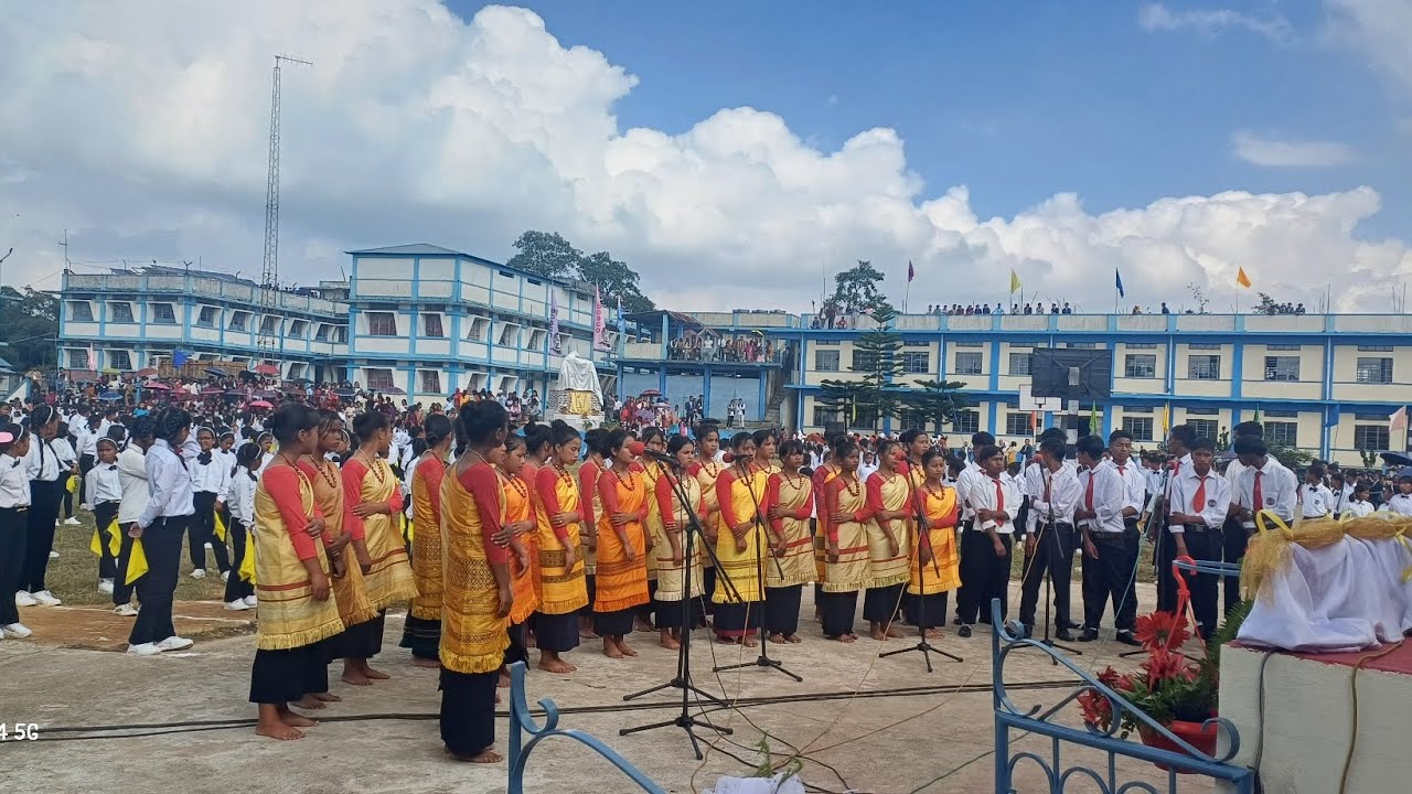ANTHEM  SONG#  ST.MARY HIGHER SCHOOL RANGBLANG#OPENNING CEREMONY  GOLDEN JUBILEE 2024.