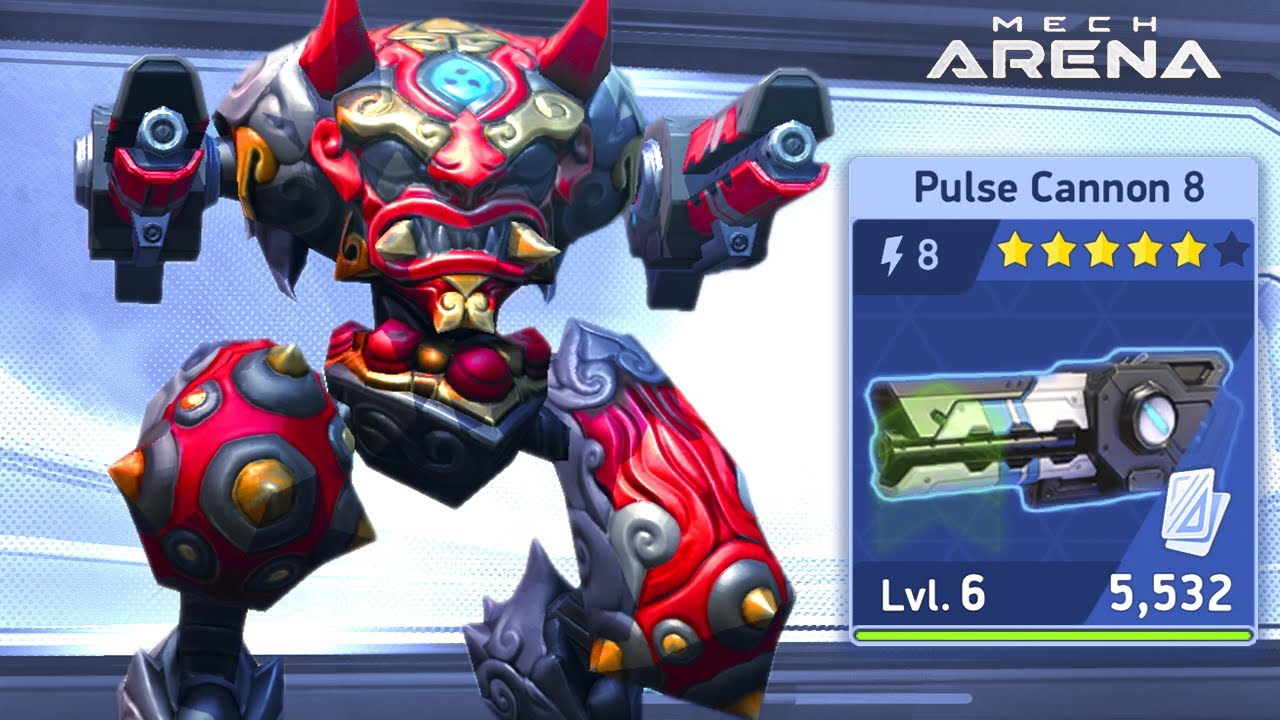 First Time on the Channel! 🚨 Tengu + Pulse Cannon &mdash; Feel the Power of Assault Weapons! 💥 Mech Arena