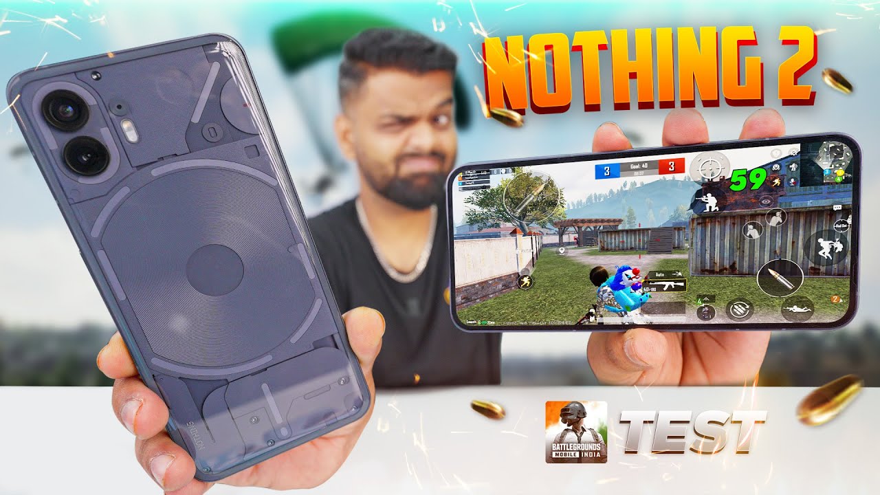 Nothing Phone (2) - SD 8+ Gen 1 PUBG Test