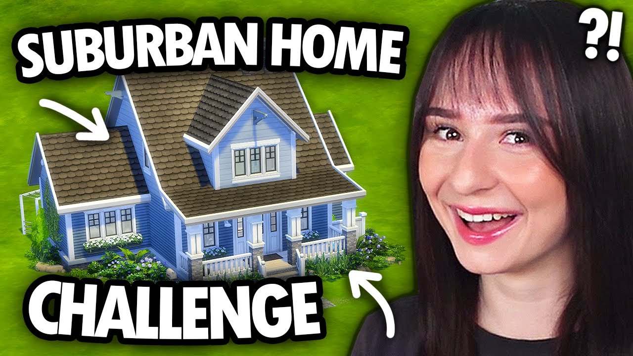 Can I build a LILSIMSIE BLUE SUBURBAN home in The Sims 4?