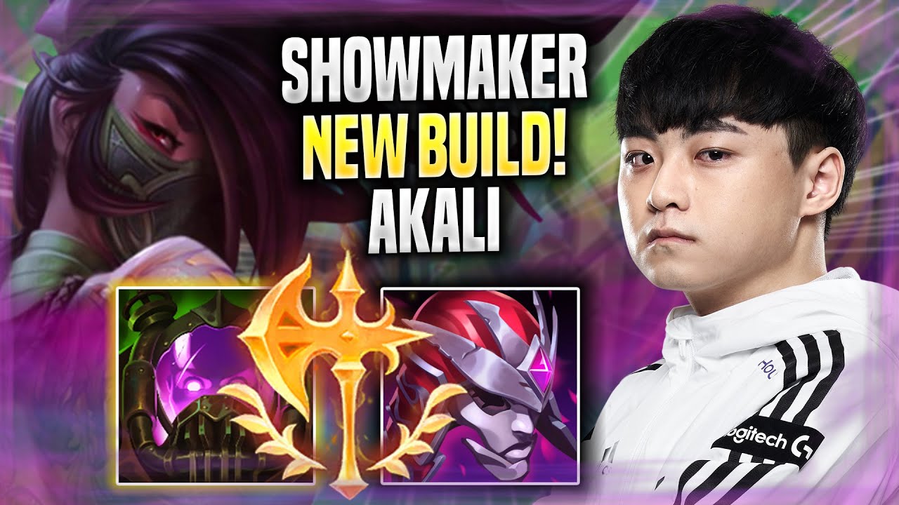 SHOWMAKER TRIES AKALI WITH NEW BUILD! - DK ShowMaker Plays Akali MID vs Akshan! | Season 2022