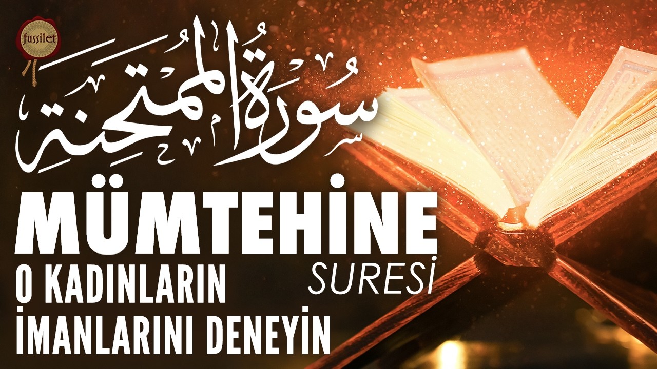 Mümtehine Suresi | O Kadınların İmanlarını İmtihan Edin | Ali Turan