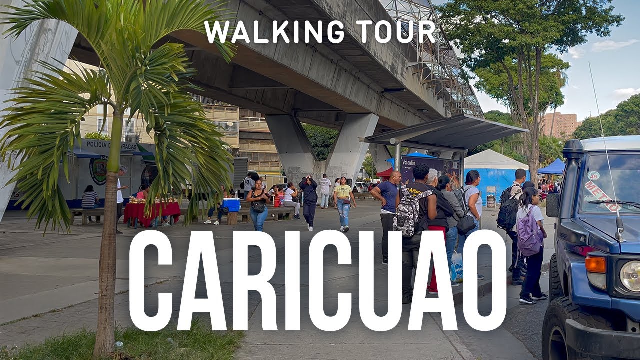 Walking Tour Caracas 🌳 CARICUAO: La Parroquia MÁS VERDE con 3 Estaciones de Metro