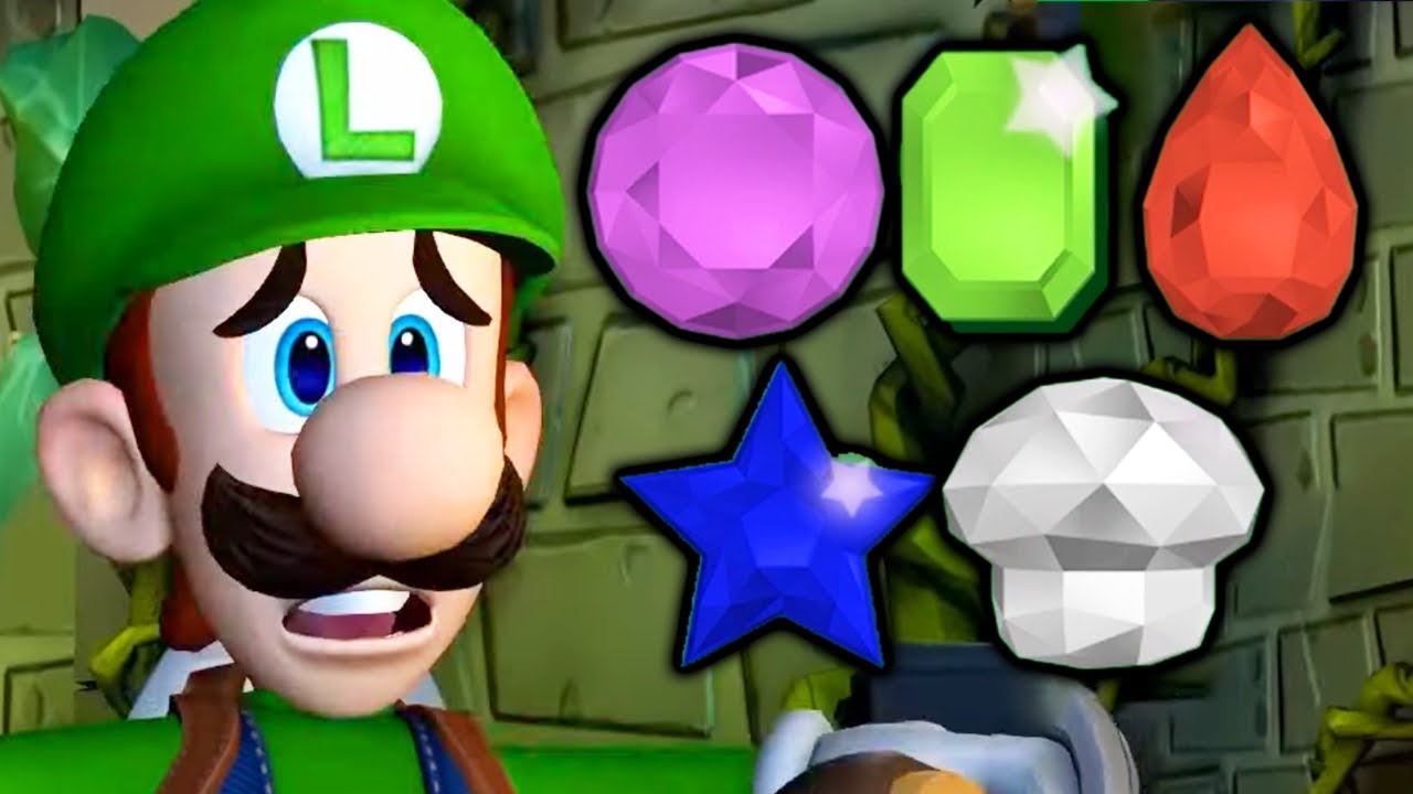 Luigi's Mansion 2 HD - All 65 Gem Locations