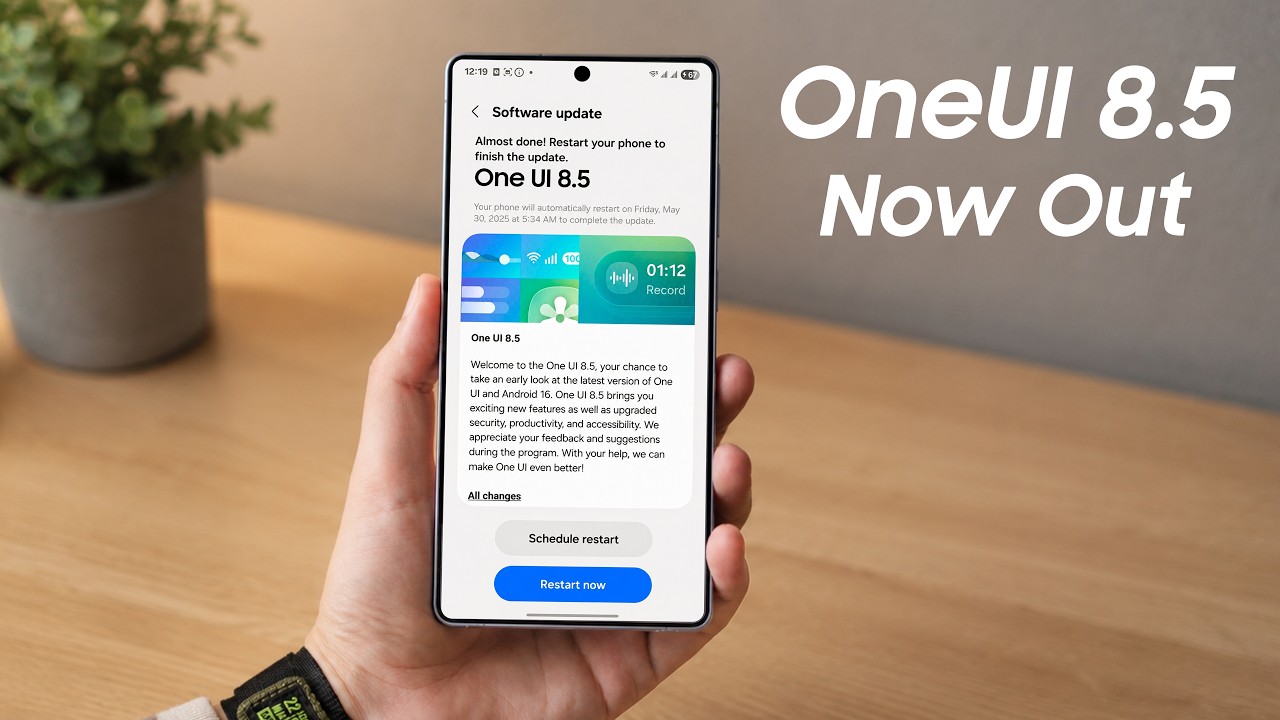 Стабильная версия Samsung OneUI 8.5 уже доступна! Когда она появится в вашей стране?