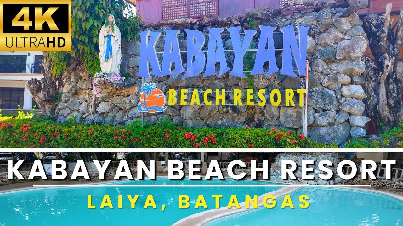 Kabayan Beach Resort in Laiya San Juan, Affordable Beachfront resort with Pool, Batangas Beach Vlog