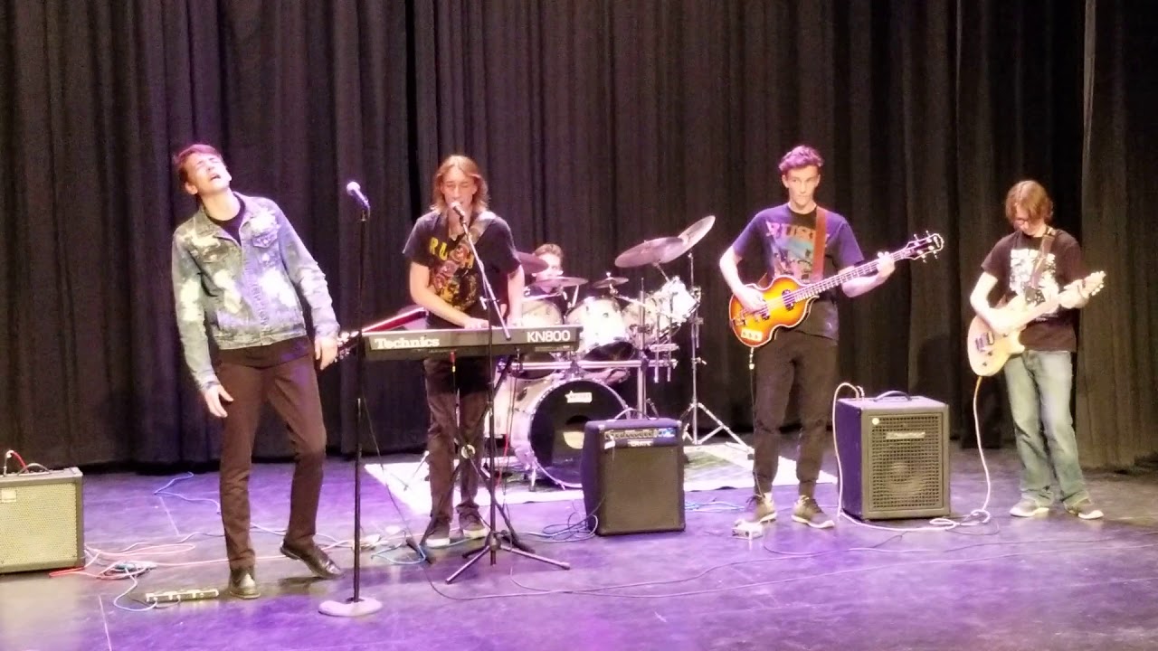 Pink Floyd Comfortably Numb Talent Show Performance