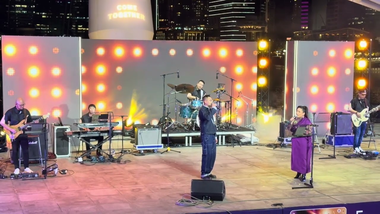 Rahila Rashun & Thaqif - Malaysia Medley songs at Singapura Live 4.0 & Singa Maksima x Locals Only