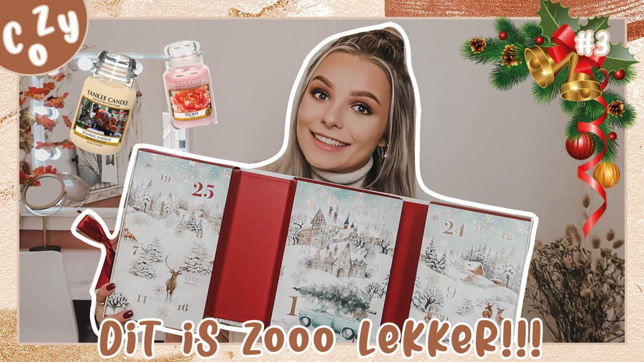 YANKEE CANDLE ADVENTSKALENDER 2020 UNBOXING 🎄✨ | Cozy #3