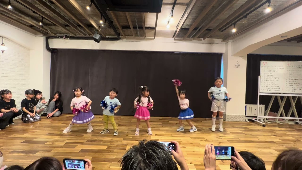 四ツ谷校　幼児チア　2026都内スタジオ発表会