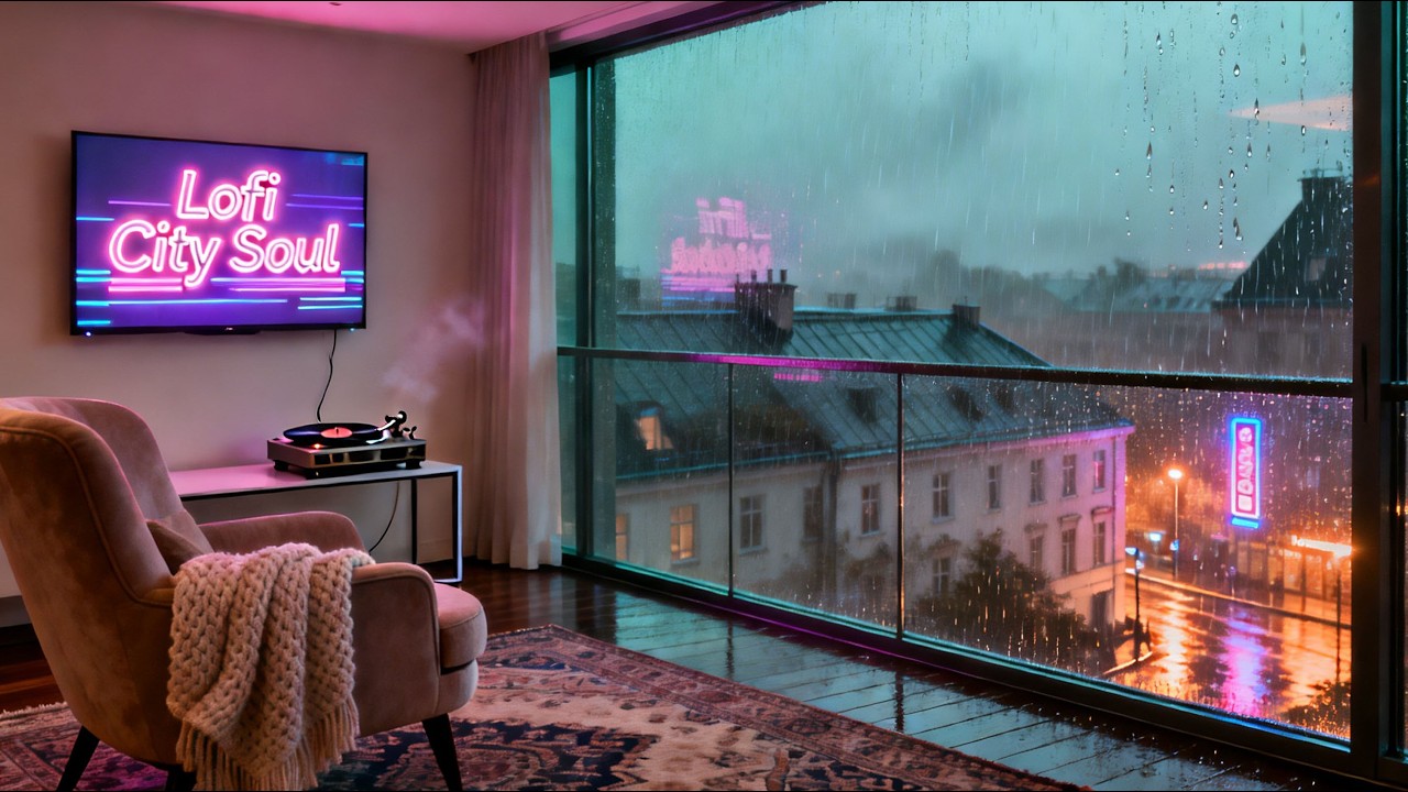 Study With Me #LIVE 24/7 🌙 Lofi Hiphop Beats for Deep Focus & Concentration  Lofi City Soul