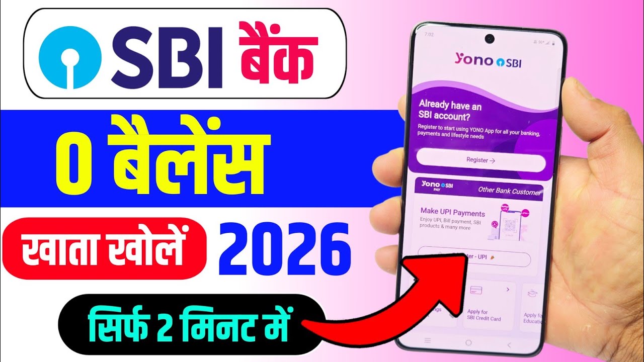 SBI Account Opening Online | SBI Zero Balance Account Opening Online | Yono Sbi Account Opening