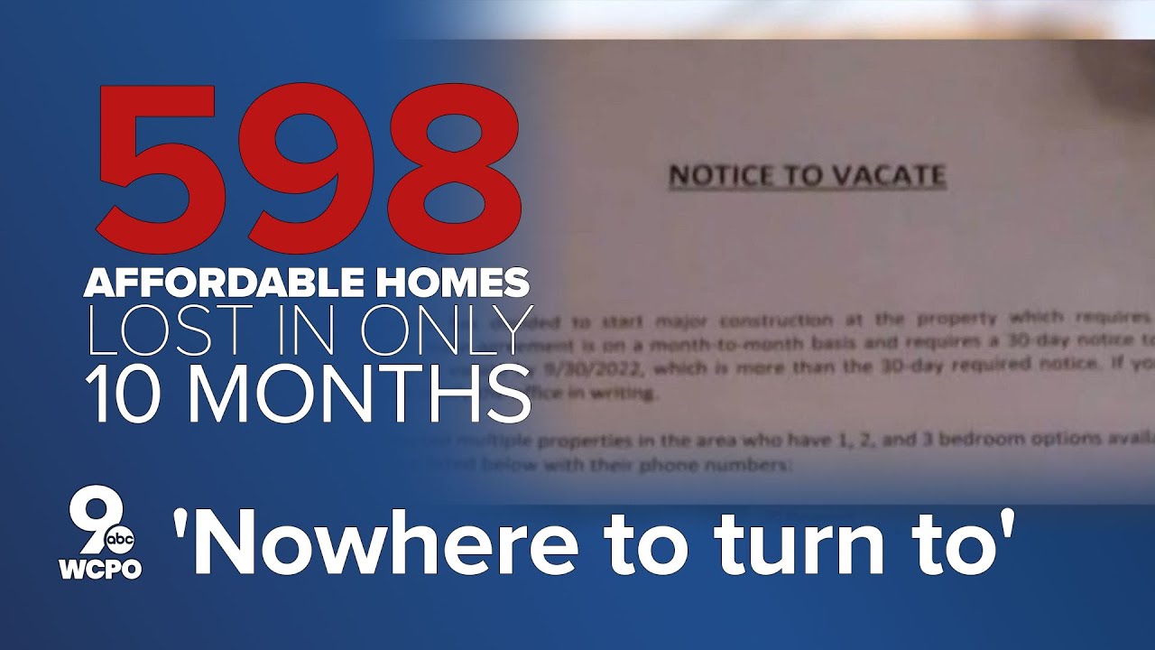 'Nowhere to turn to': Northern Kentucky loses nearly 600 affordable homes in past 10 months