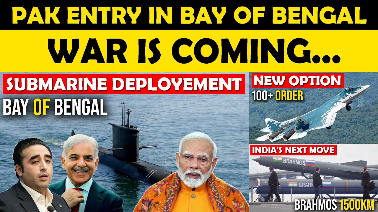 Pakistan Bay Of Bengal Me Entry Karega? , Bharat Ka 1500KM BrahMos ,100 Su-57 Plan!