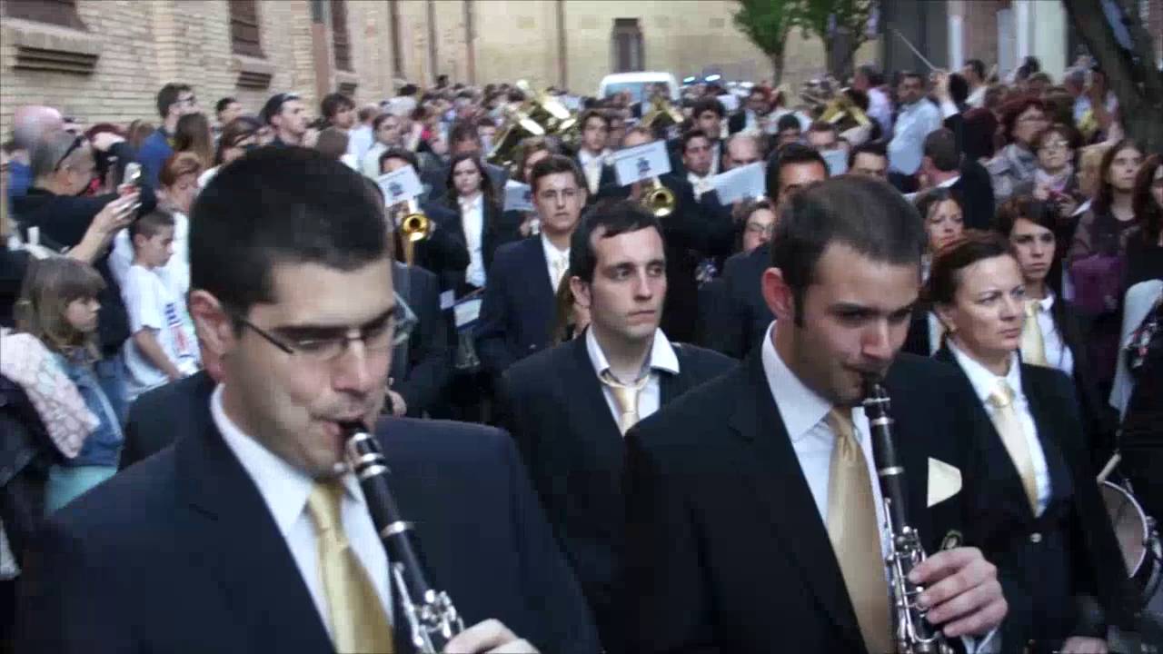 Procesión de Semana Santa, Banda de Ejea  con 