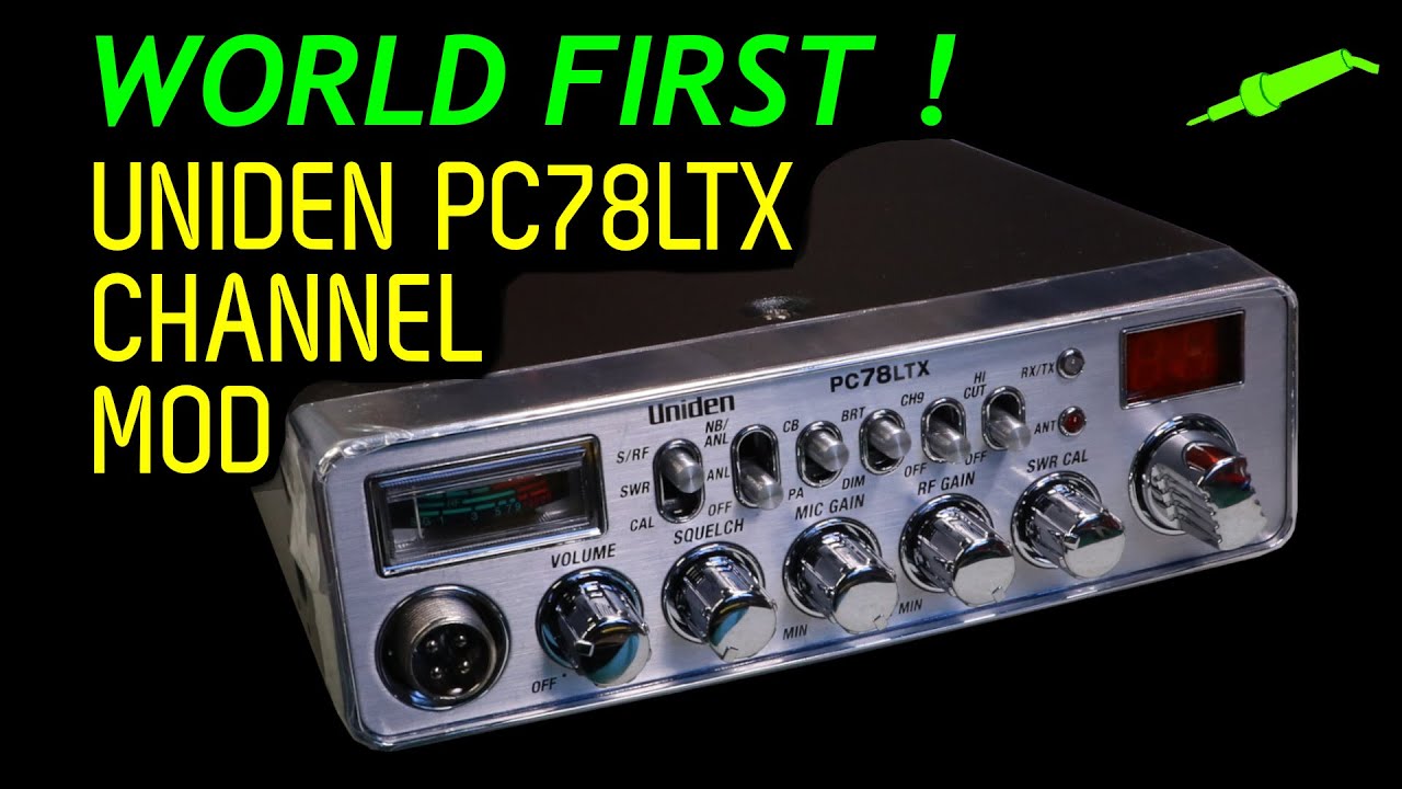 🔴 Модификация канала Uniden PC78LTX — ВПЕРВЫЕ В МИРЕ! — № 1260