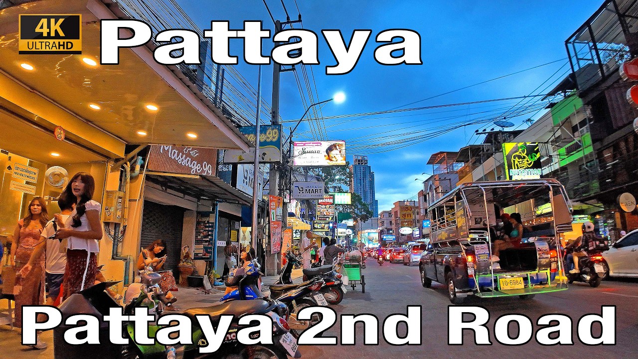 Pattaya Thailand 2026 - Pattaya 2nd Road - Central Pattaya Road - Walking Around Pattaya 2026
