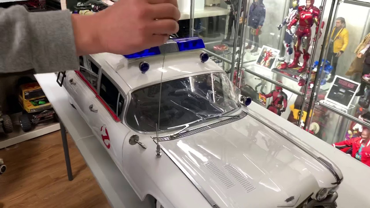 Ecto-1 review vol.2 LED on & parts mounting , playsound