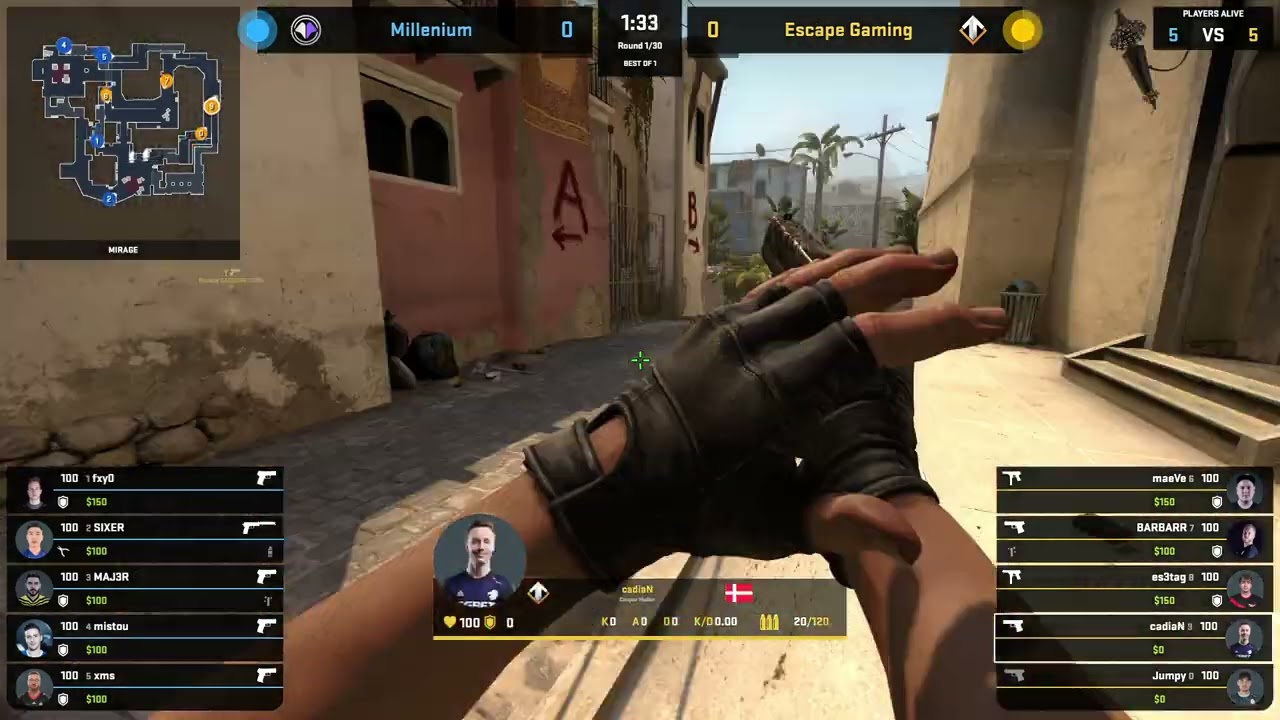 Millenium vs Escape Gaming - ASUS ROG Summer 2016 (Group A) [Mirage]