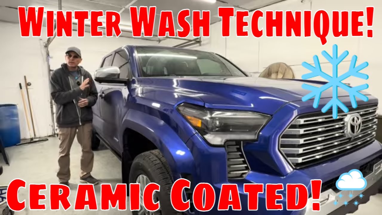 How To Properly Wash A Ceramic Coated Car In Winter Conditions (Full Process)