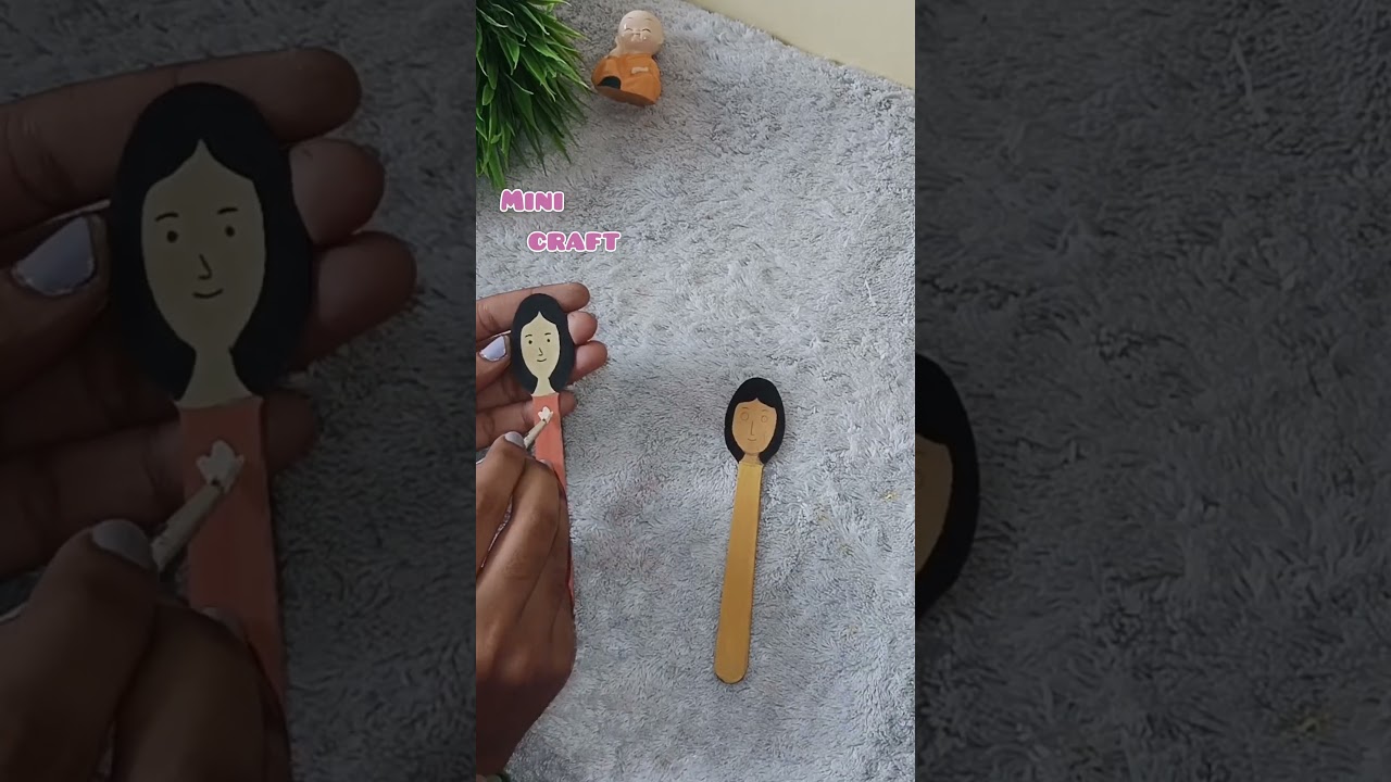 wooden spoon craft✨ 